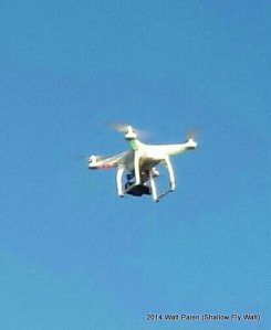 Drone taking pictures
